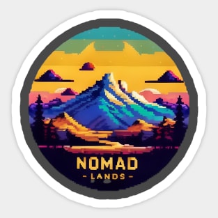 NomadLands Logo Sticker